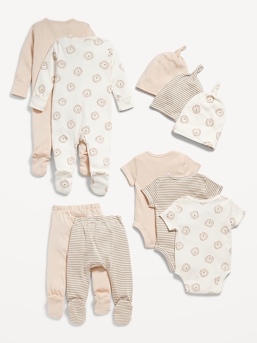 Voir une image plus grande du produit 2 de 2. Layette unisexe 10 pièces pour Bébé