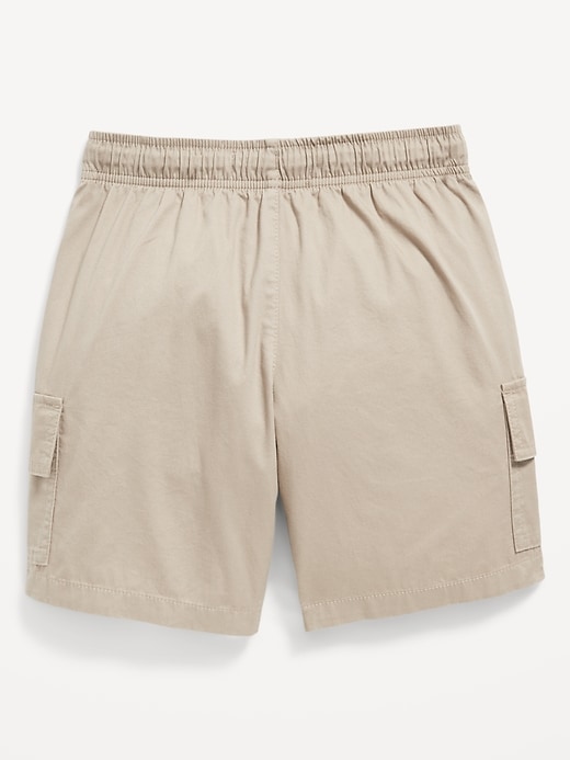 View large product image 2 of 2. Twill Pull-On Cargo Shorts for Boys (Above Knee)