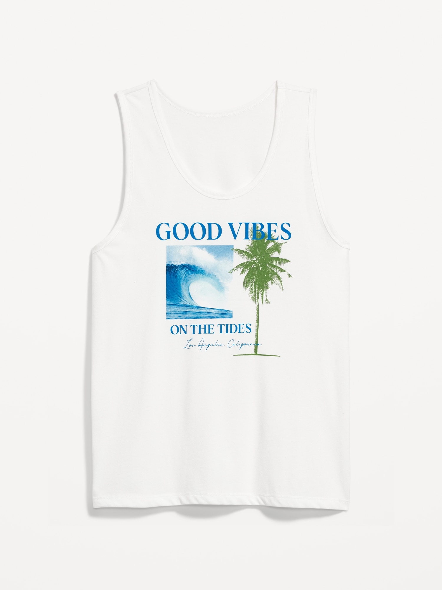 Soft-Washed Graphic Tank Top