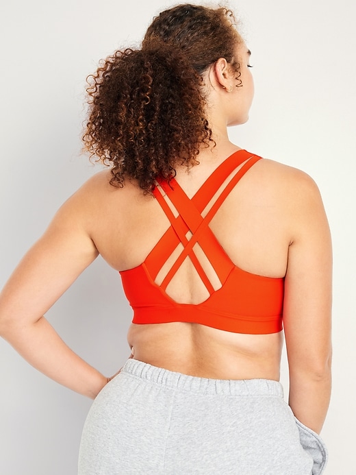 Image number 6 showing, Medium Support PowerSoft Cross-Back Sports Bra