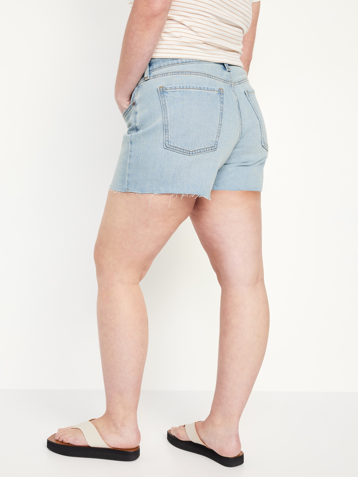 Boyfriend cut jean discount shorts