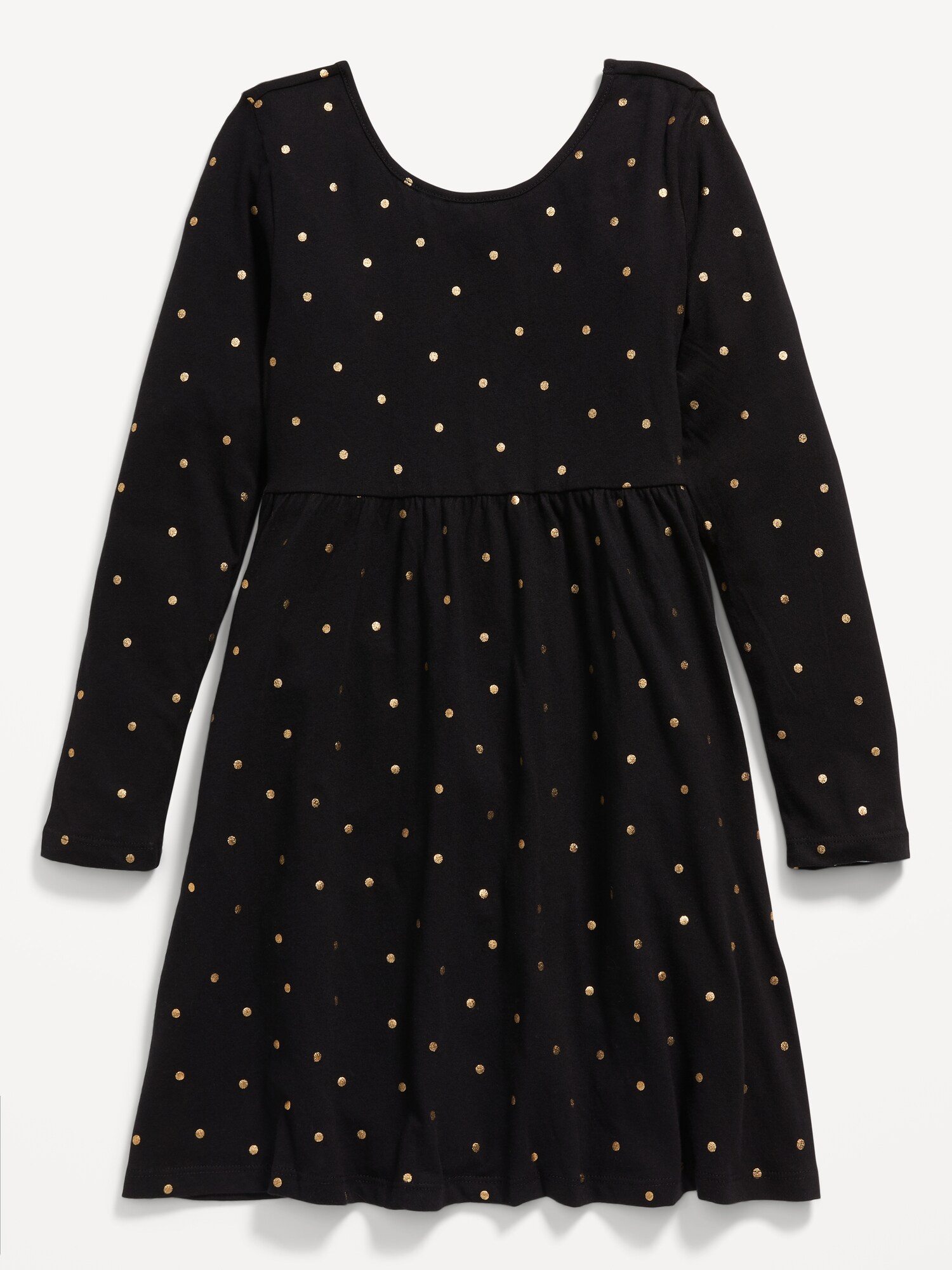 Robe ajustée et évasée à manches longues – Ginkgo – Boutique Katrin Leblond