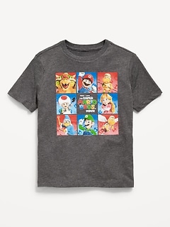 Super Mario™ Gender-Neutral Graphic T-Shirt for Kids