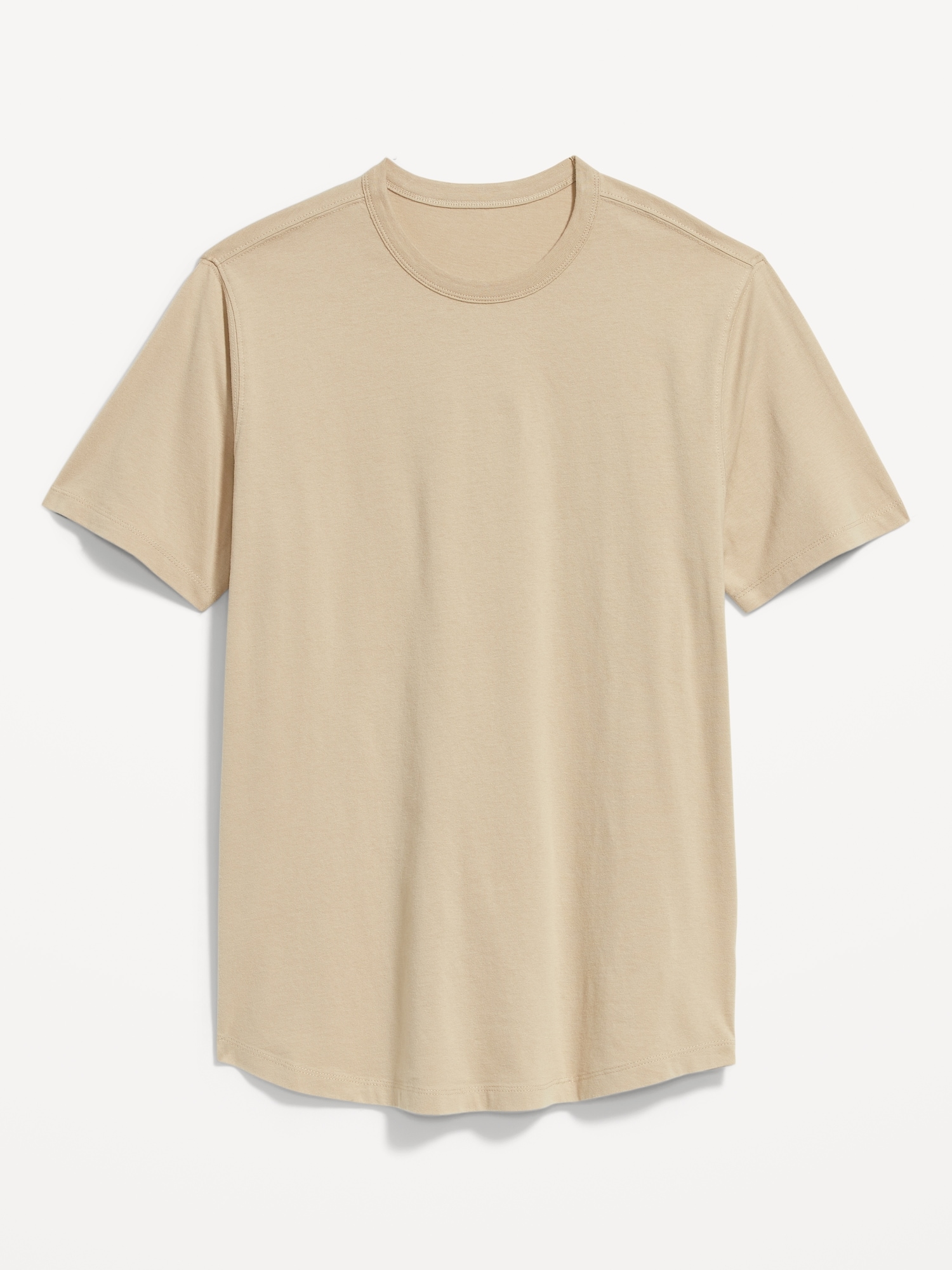 Curved-Hem T-Shirt