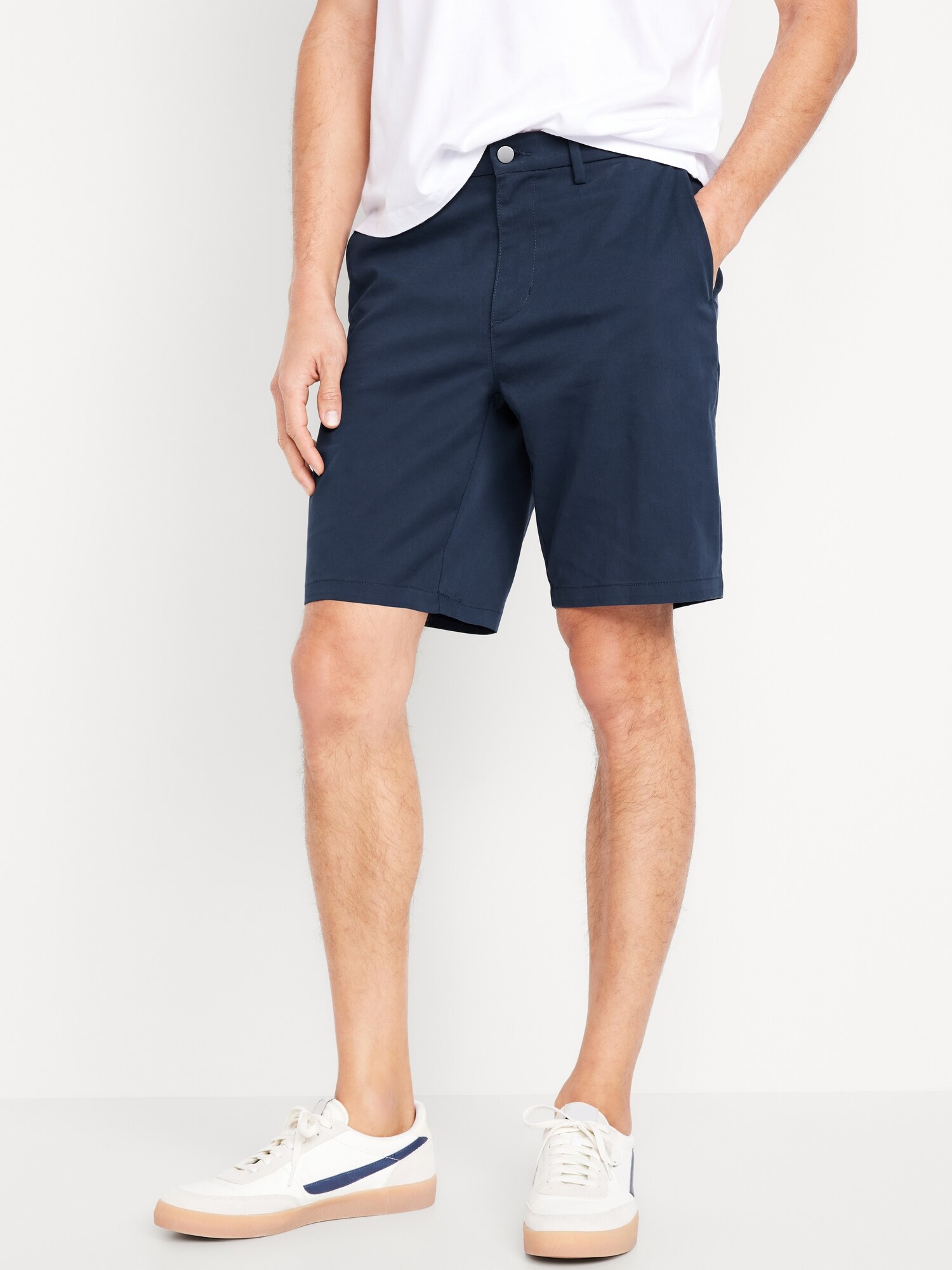 Navy blue chino clearance shorts