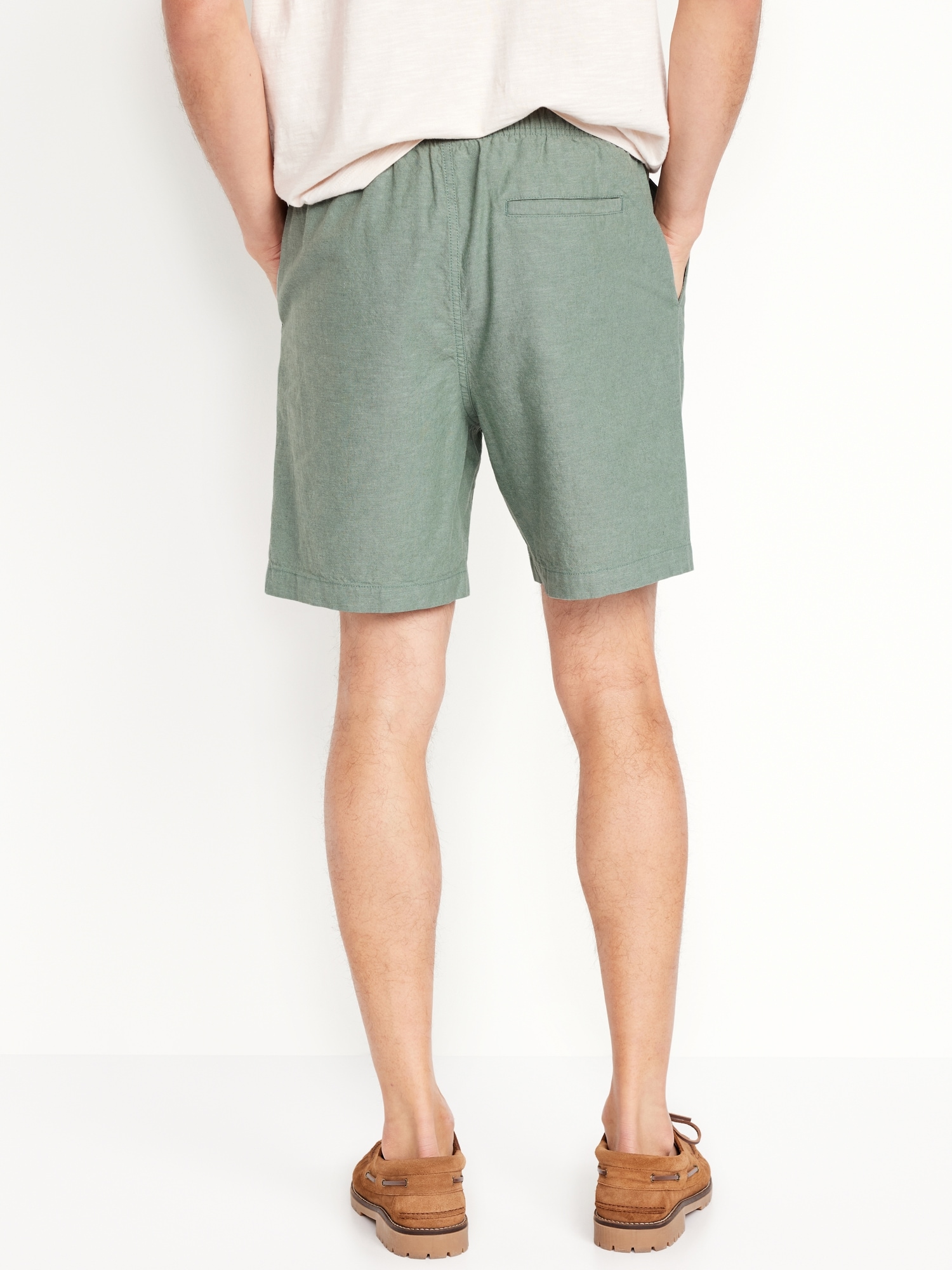 Old navy mens linen on sale shorts