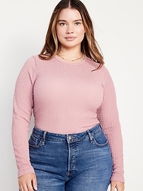 Fitted Textured Top