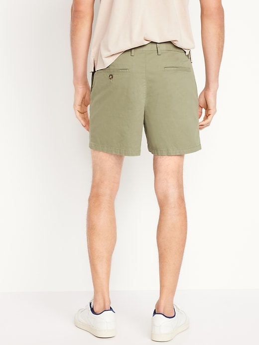 Image number 4 showing, Slim Built-In Flex Rotation Chino Shorts -- 5-inch inseam