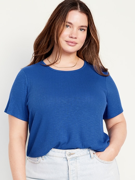 Buy Lucky BrandWomen's T-Shirt - 3 Pack Stretch Cotton Crewneck Ribbed  Short Sleeve Shirt - Basic Solid T-Shirts for Women, S-XL Online at  desertcartCyprus