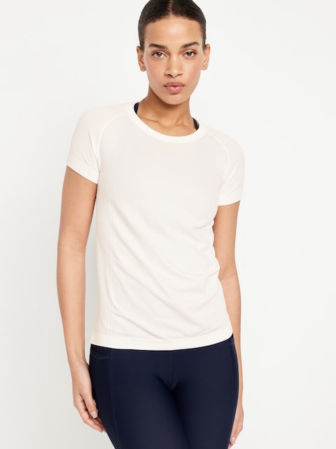 T-shirt ajusté Fluidité sans coutures