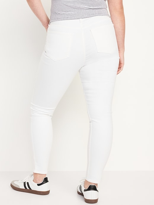 Image number 6 showing, High-Waisted Wow Super-Skinny Jeans