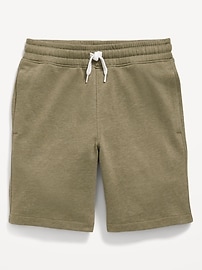 View large product image 4 of 4. Fleece Jogger Shorts for Boys (At Knee)