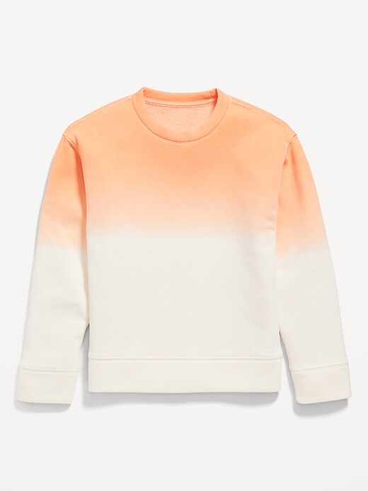 Dip dye sweatshirt best sale