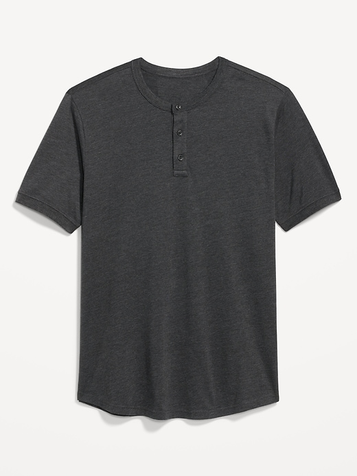 L'image numéro 4 présente T-shirt Henley pour Homme