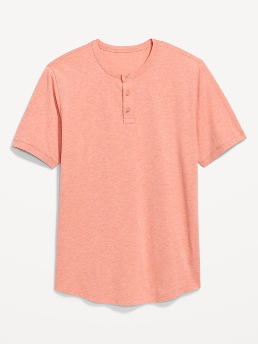 L'image numéro 4 présente T-shirt Henley pour Homme