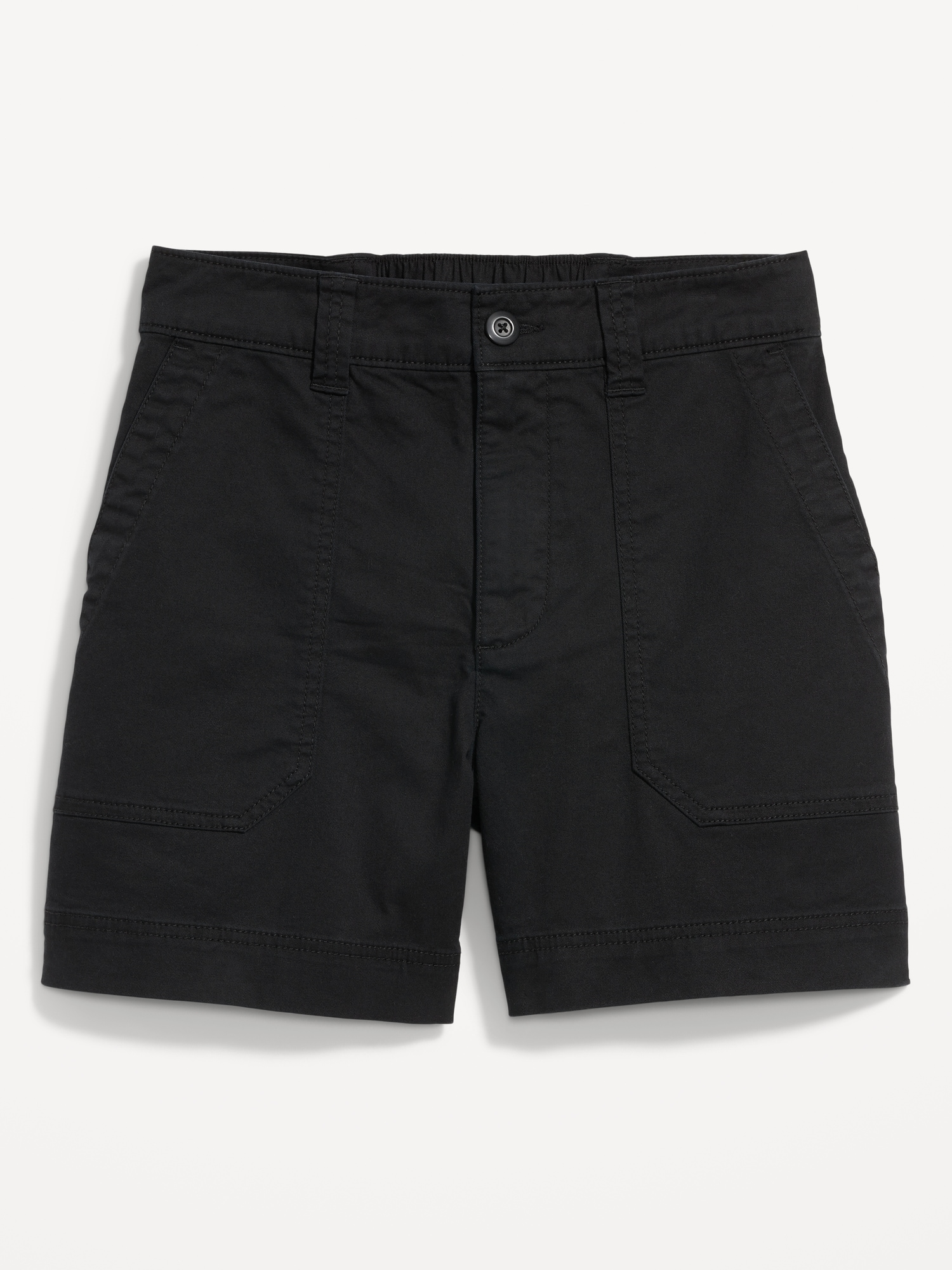 High-Waisted OGC Chino Shorts -- 5-inch inseam