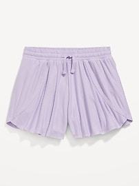 View large product image 4 of 4. High-Waisted CloudMotion Shorts for Girls