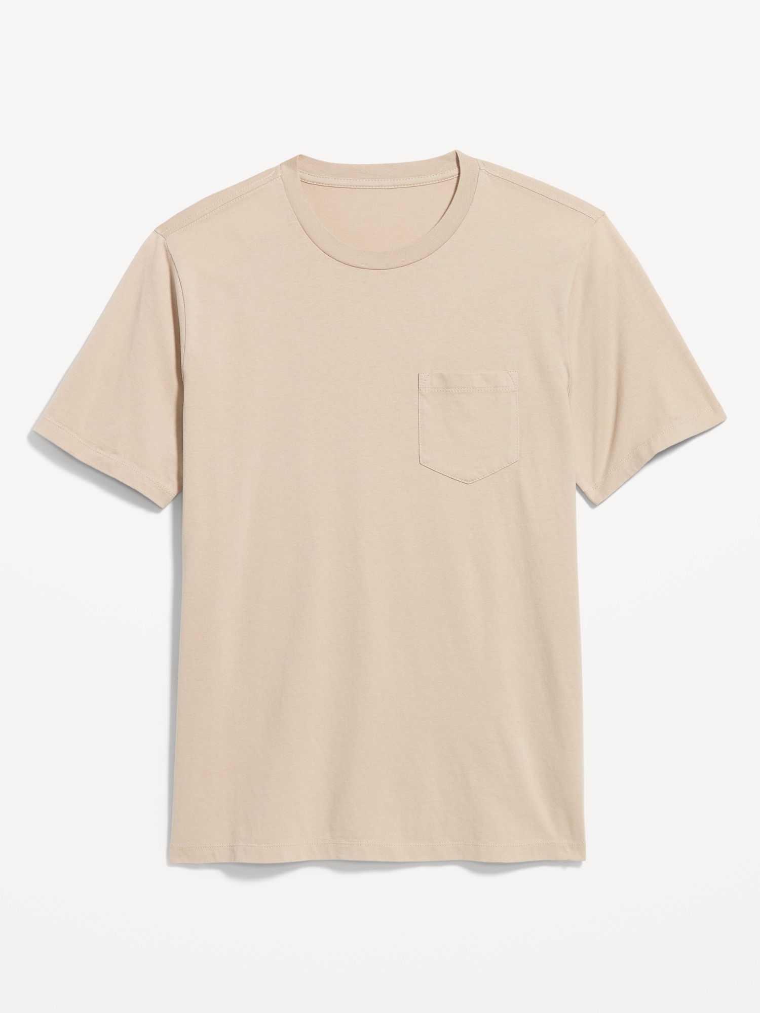 Crew-Neck Pocket T-Shirt