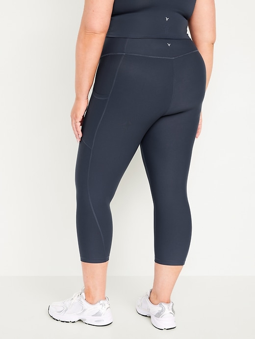 Image number 8 showing, High-Waisted PowerSoft Crop Leggings