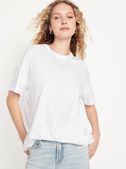 Image number 1 showing, Oversized EveryWear Tunic T-Shirt