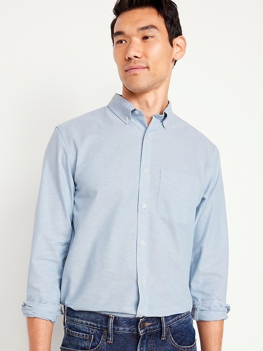 Image number 1 showing, Slim Fit Everyday Non-Stretch Oxford Shirt