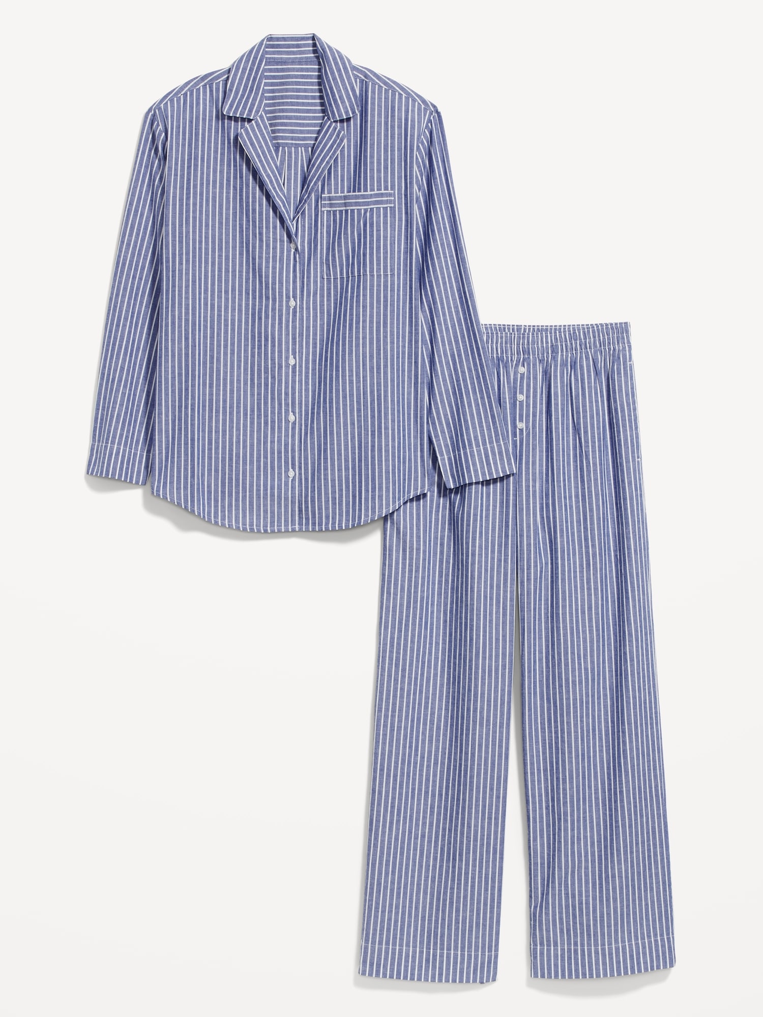Adult Poplin Pajama Set