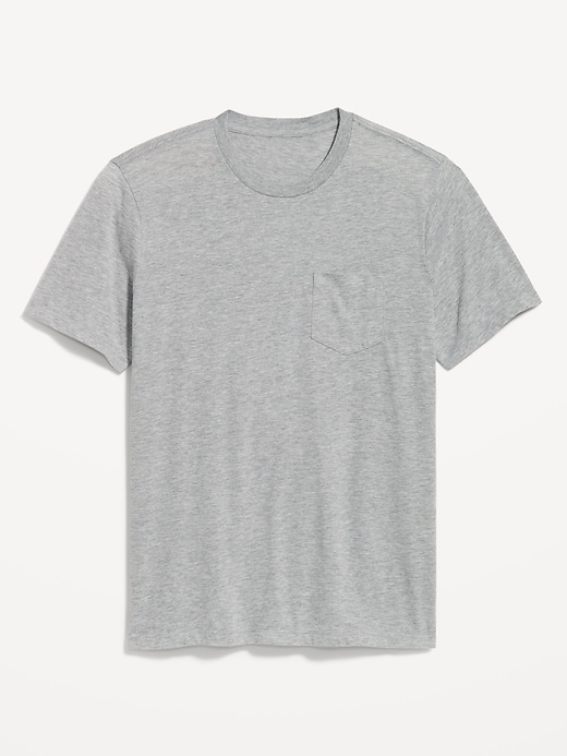 Image number 4 showing, Crew-Neck Pocket T-Shirt