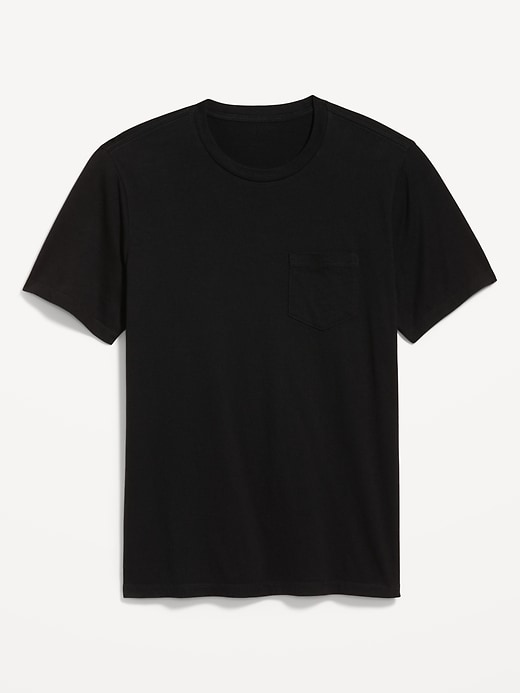 L'image numéro 4 présente T-shirt ras du cou à poche pour Homme