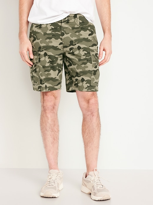 Image number 1 showing, Lived-In Cargo Shorts -- 9-inch inseam