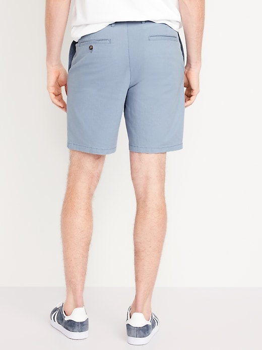 Image number 8 showing, Slim Built-In Flex Rotation Chino Shorts -- 8-inch inseam