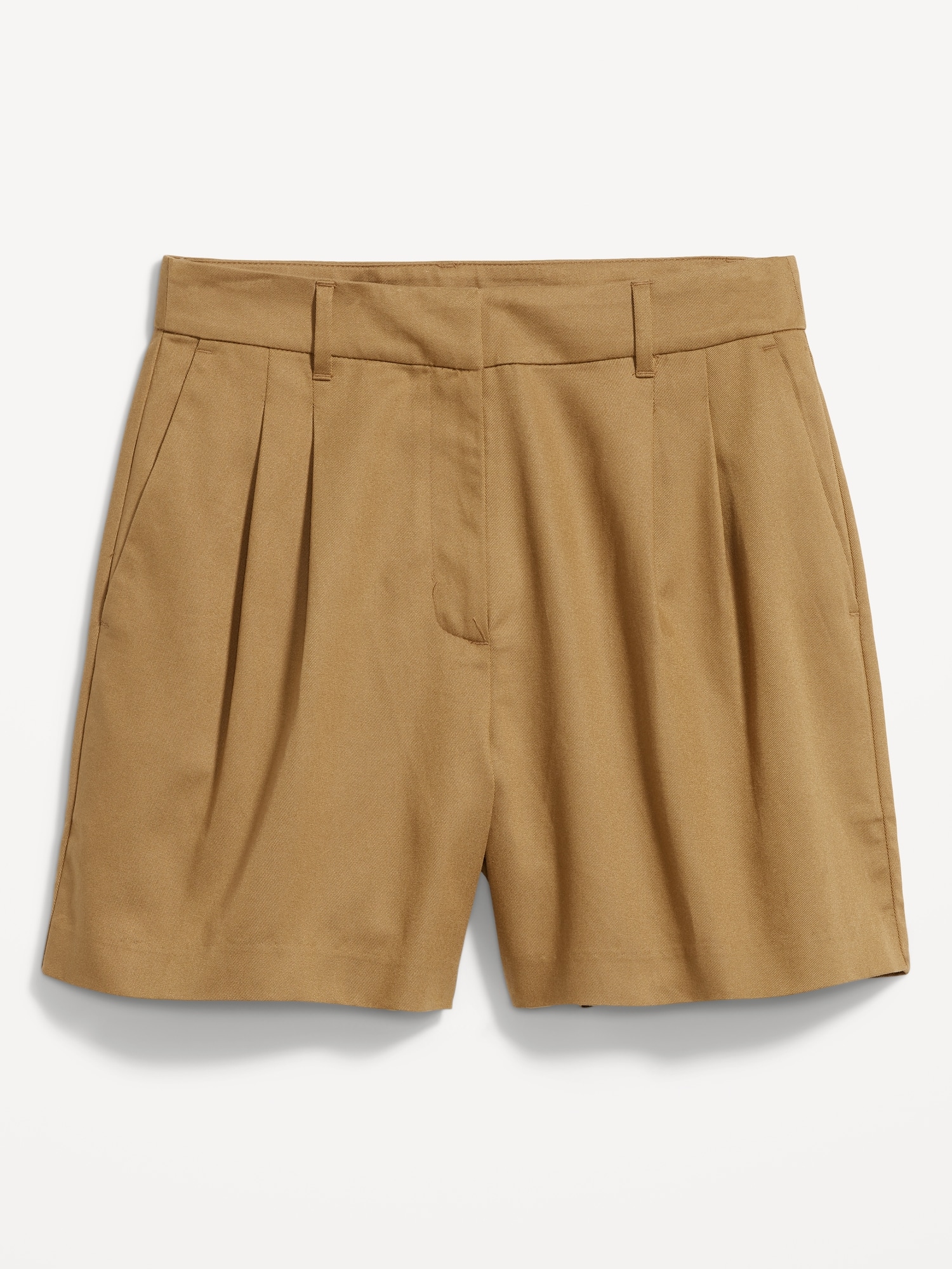 Extra High-Waisted Taylor Trouser Shorts -- 5-inch inseam