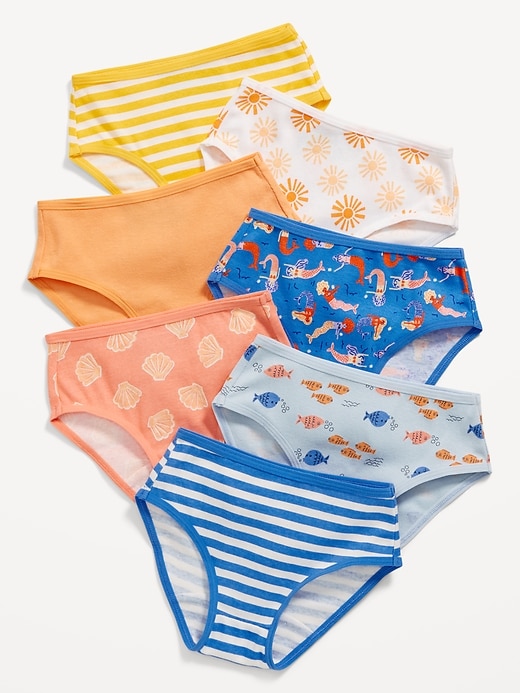 Nickelodeon Baby Shark Girls Panties Underwear - 8-Pack Toddler/Little  Kid/Big Kid Size Briefs 