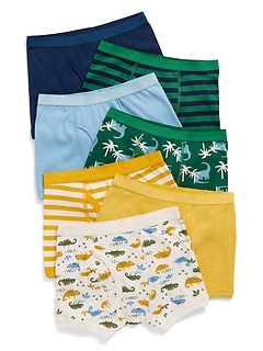 Boxer-Briefs Underwear Variety 7-Pack for Toddler Boys