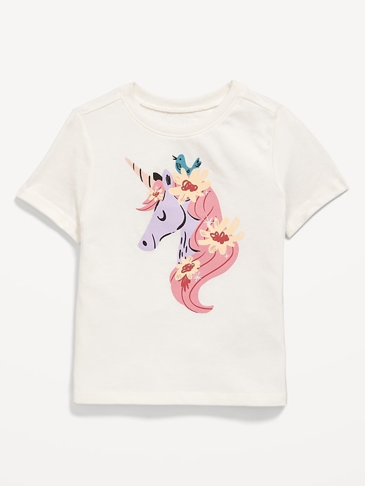 View large product image 1 of 1. Unisex Short-Sleeve Graphic T-Shirt for Toddler