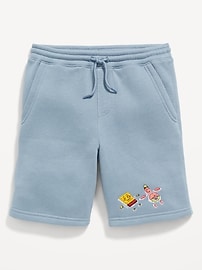 View large product image 4 of 5. Licensed Graphic Fleece Jogger Shorts for Boys (At Knee)