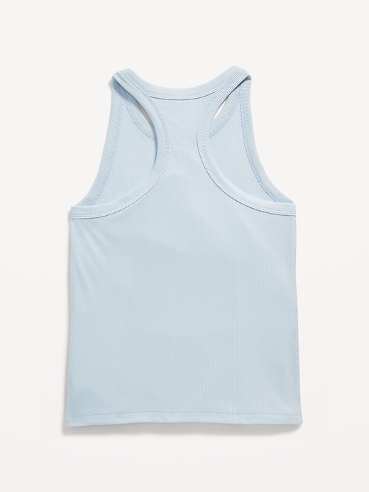 View large product image 2 of 2. UltraLite Rib-Knit Performance Tank for Girls