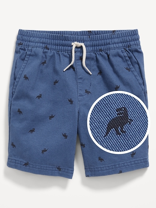 View large product image 1 of 2. Printed Functional-Drawstring Shorts for Toddler Boys