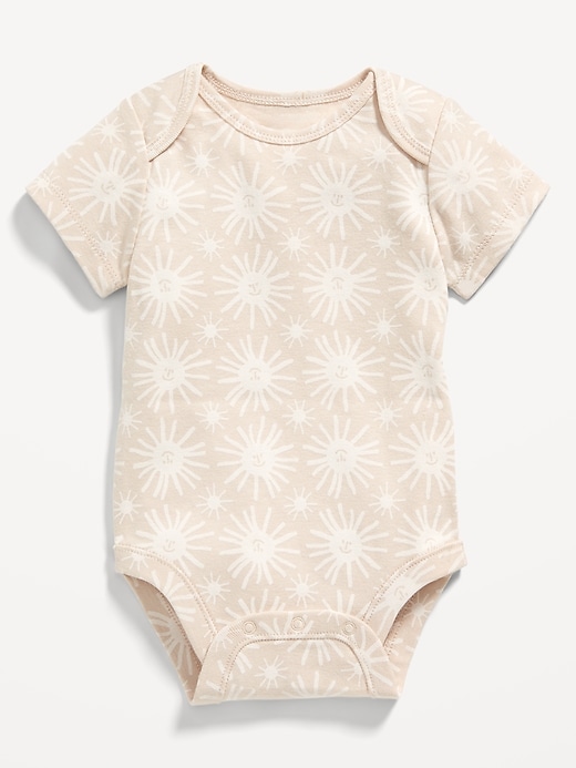Image number 1 showing, Unisex Printed Bodysuit for Baby