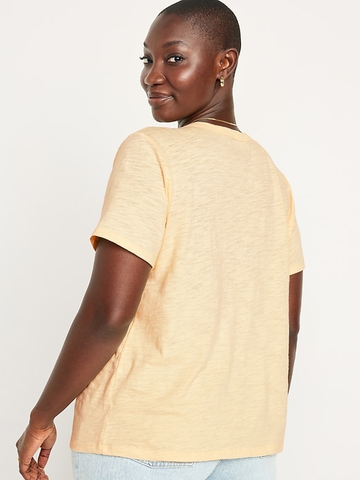 L'image numéro 6 présente T-shirt passe-partout imprimé en tricot flammé pour Femme