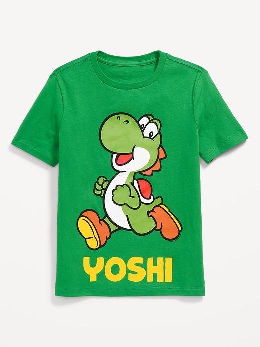 View large product image 1 of 2. Super Mario™ Gender-Neutral Graphic T-Shirt for Kids