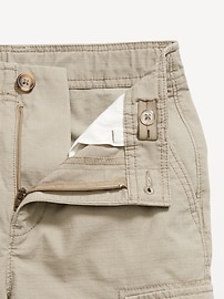 View large product image 5 of 5. Knee Length Loose Cargo Shorts for Boys