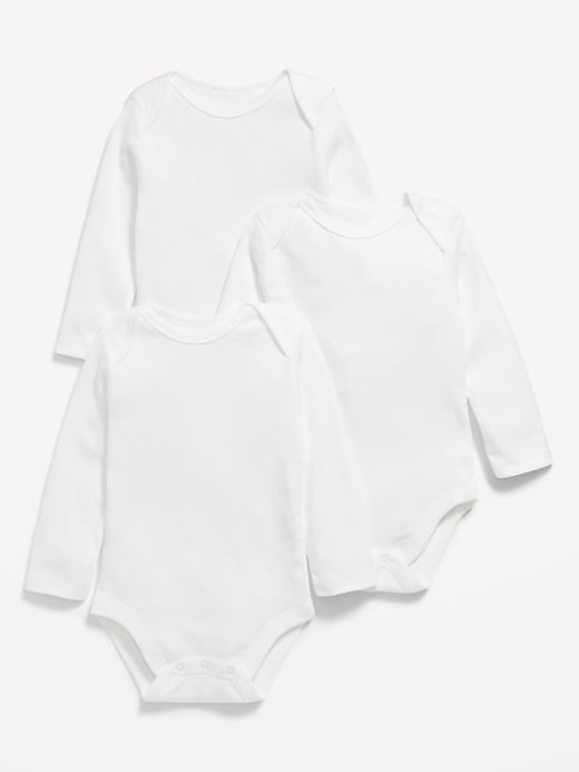 View large product image 1 of 2. Unisex Bodysuit 3-Pack for Baby