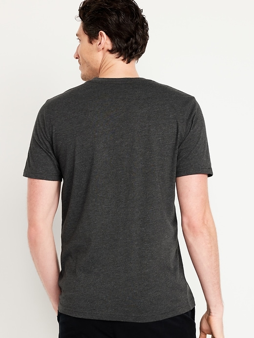 Image number 2 showing, Soft-Washed V-Neck T-Shirt