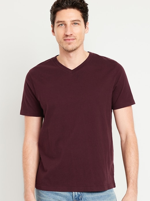 Image number 1 showing, V-Neck T-Shirt