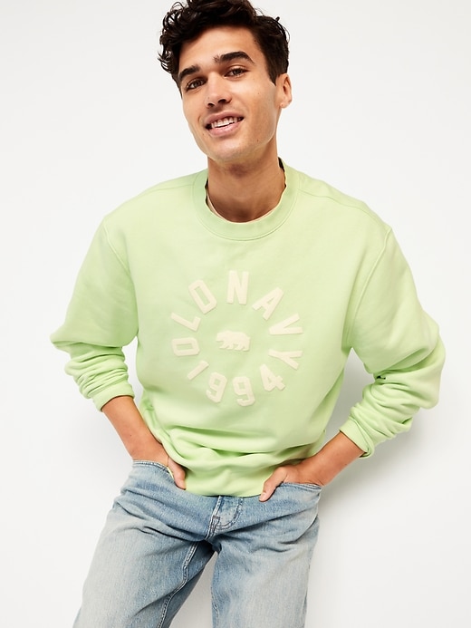 Image number 3 showing, Oversized Logo Sweatshirt for Men