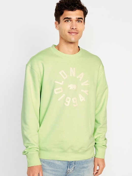 Image number 1 showing, Oversized Logo Sweatshirt for Men