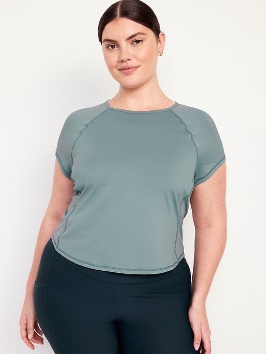 Image number 7 showing, FlowForm Short-Sleeve Top