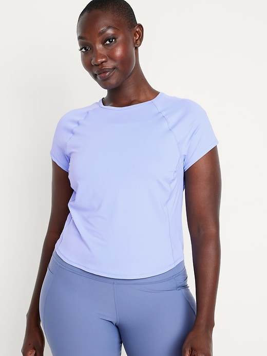 Image number 5 showing, FlowForm Short-Sleeve Top