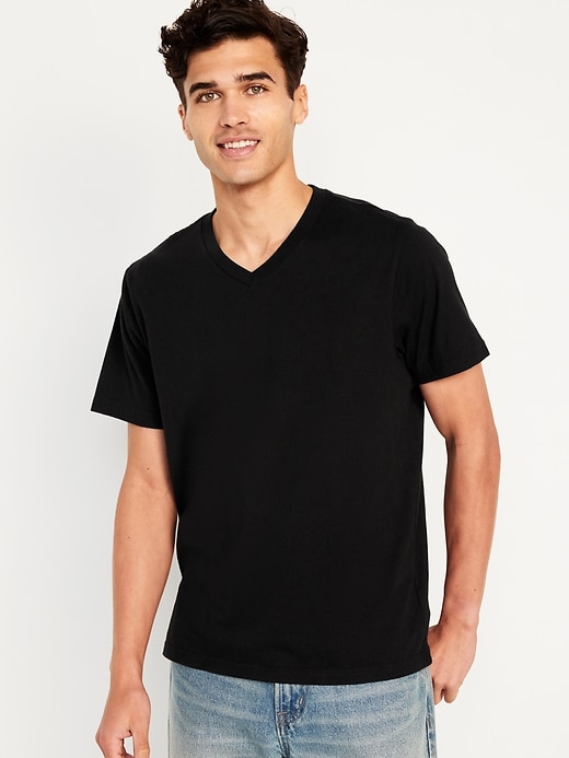 Image number 1 showing, V-Neck T-Shirt