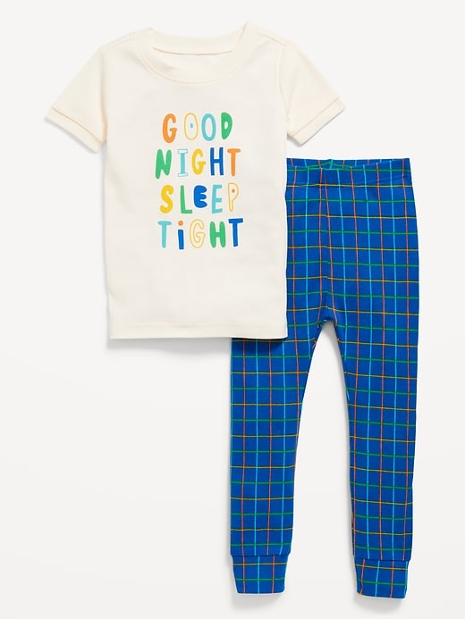 Voir une image plus grande du produit 1 de 1. Pyjama ajusté à imprimé unisexe pour Tout-petit et Bébé